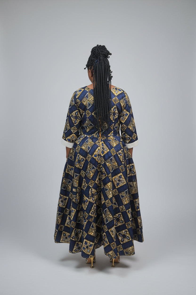 Ankara gown