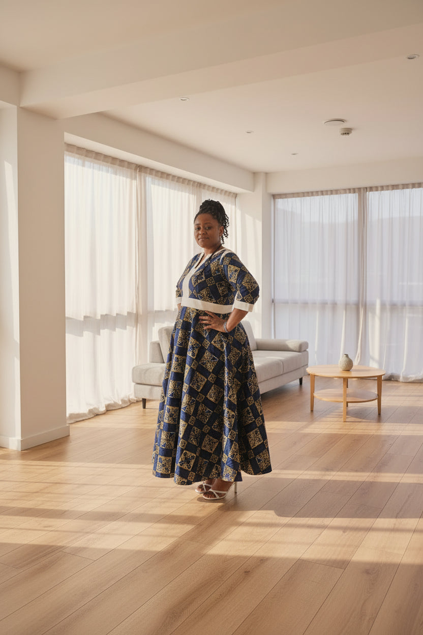 Ankara gown