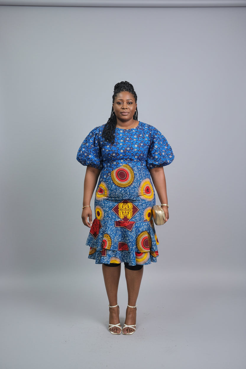 Ankara gown