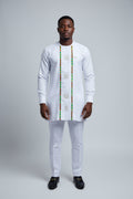Kente stitch men two piece