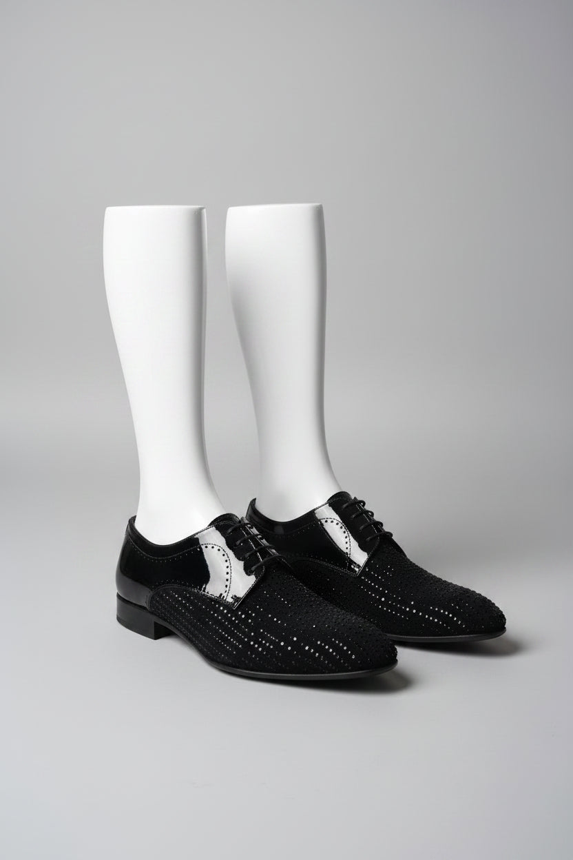Black ceremonial shoe
