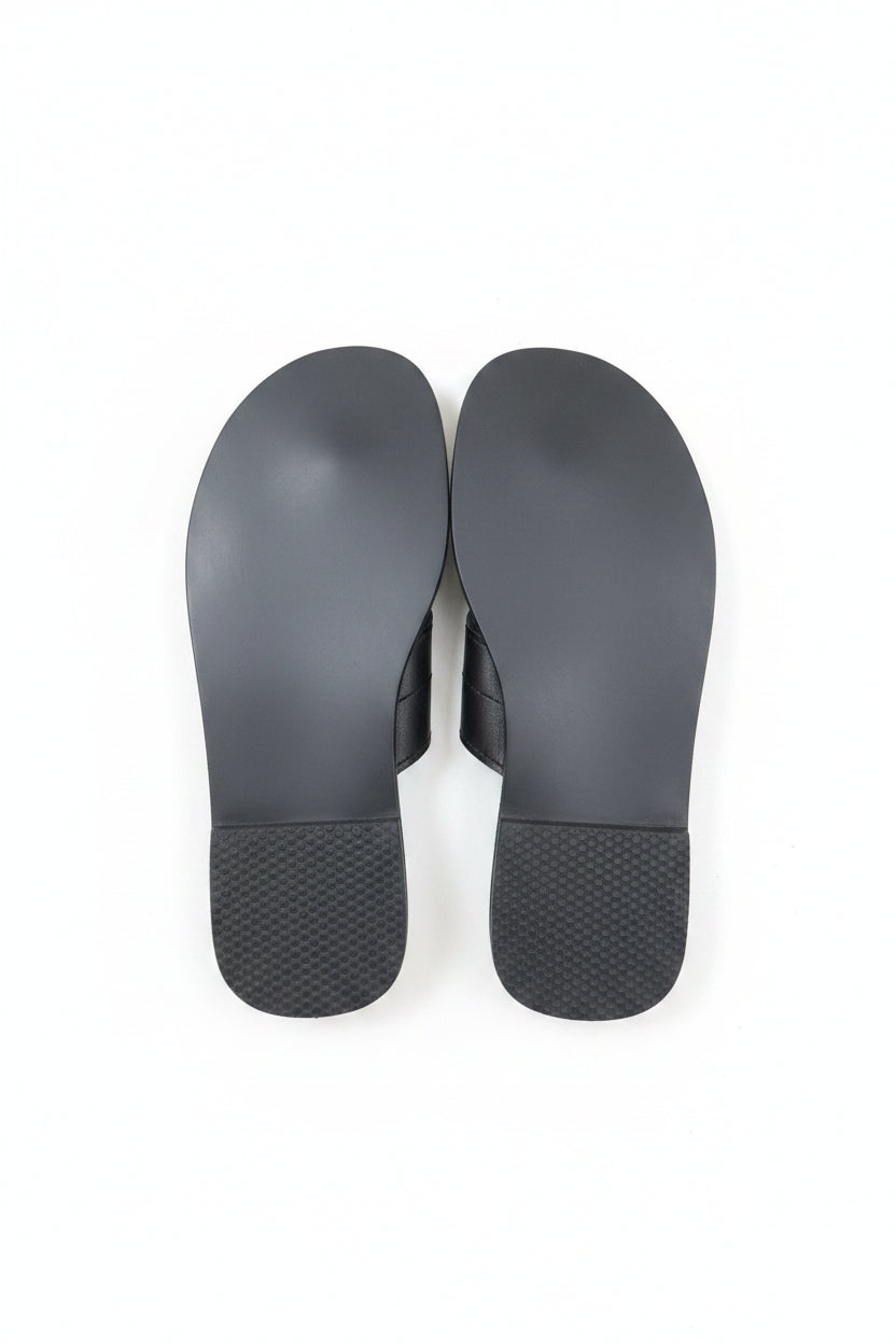 Black sandals
