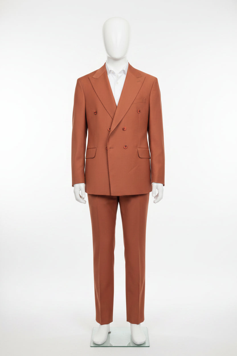 Brown suit