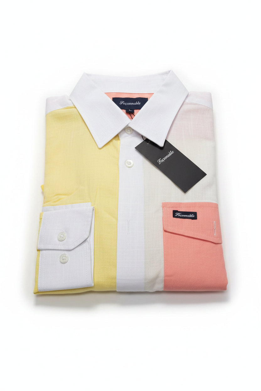 Long sleeve linen shirt