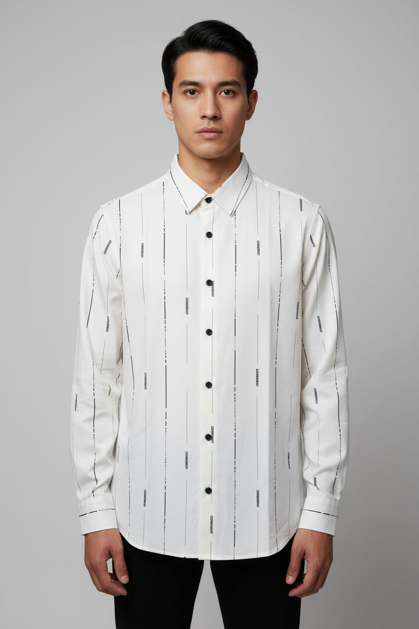 White men shirt