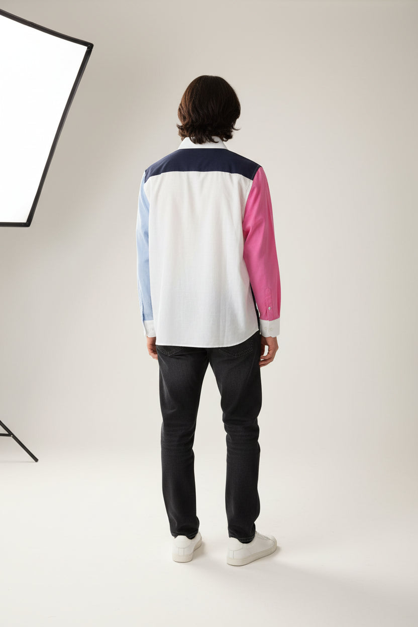 Long sleeve linen shirt