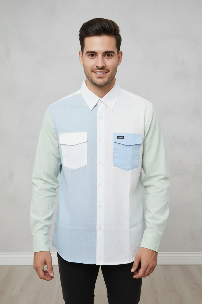 Long sleeve linen shirt