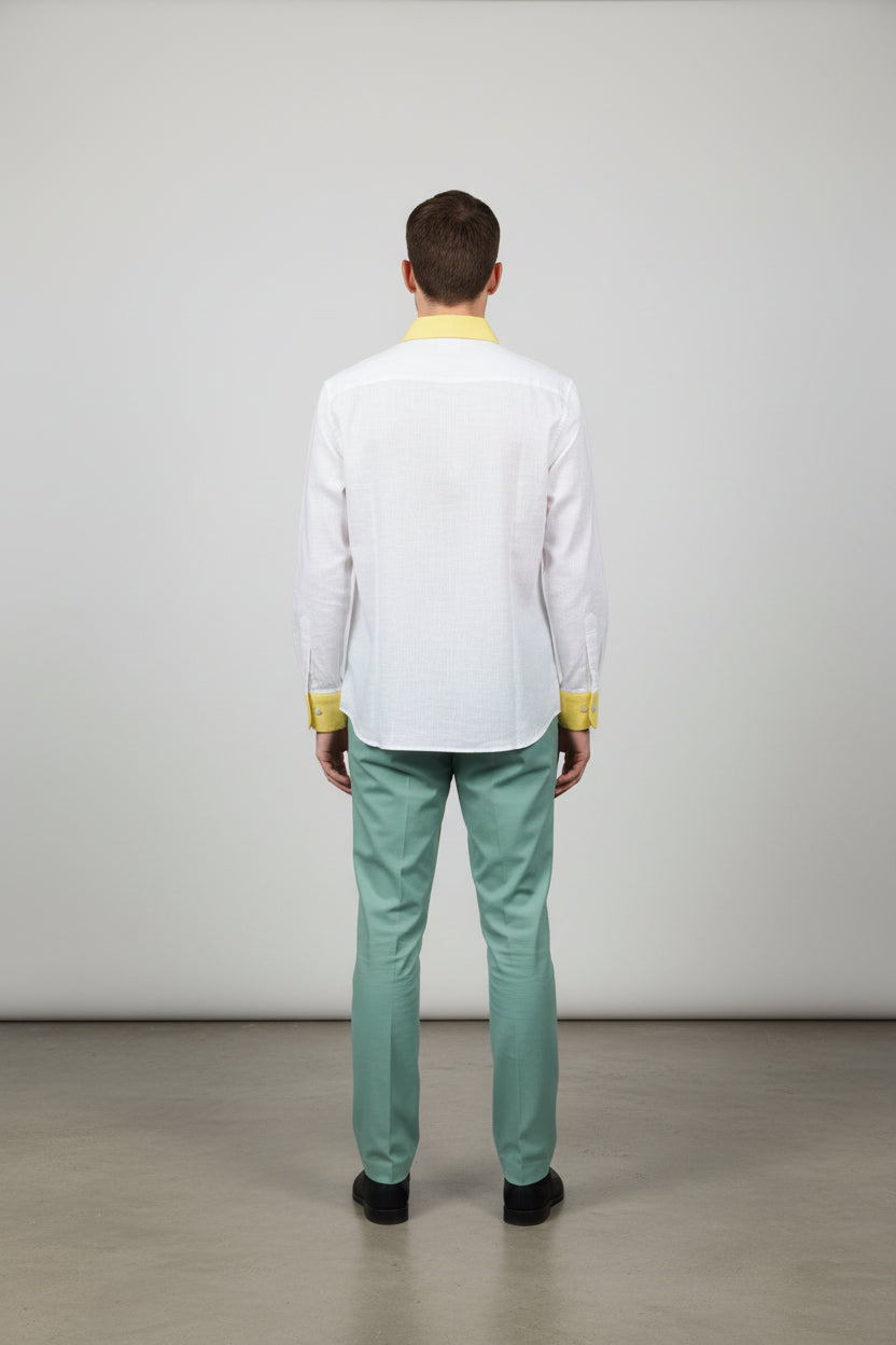 Long sleeve linen shirt