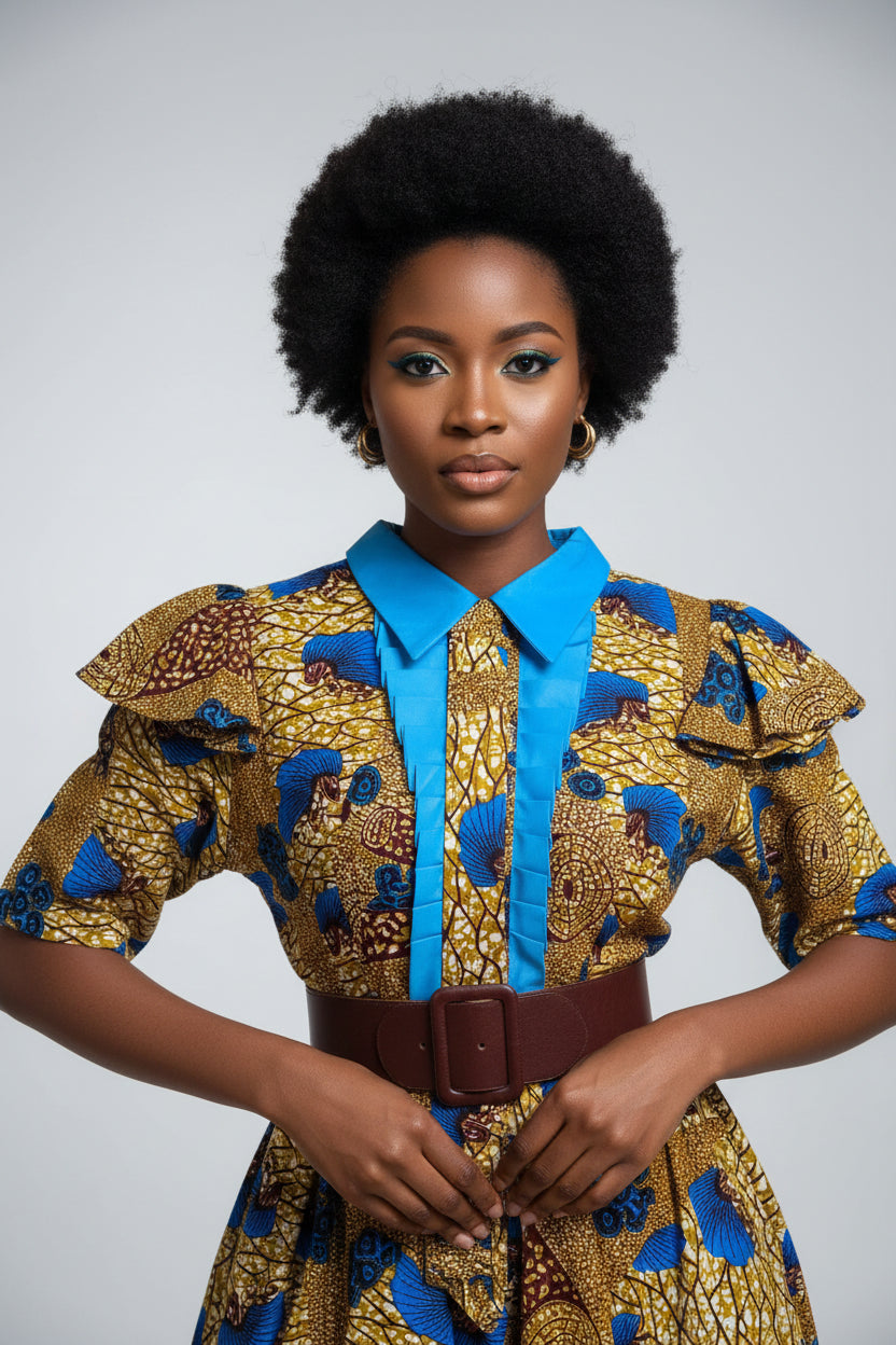 Ankara gown