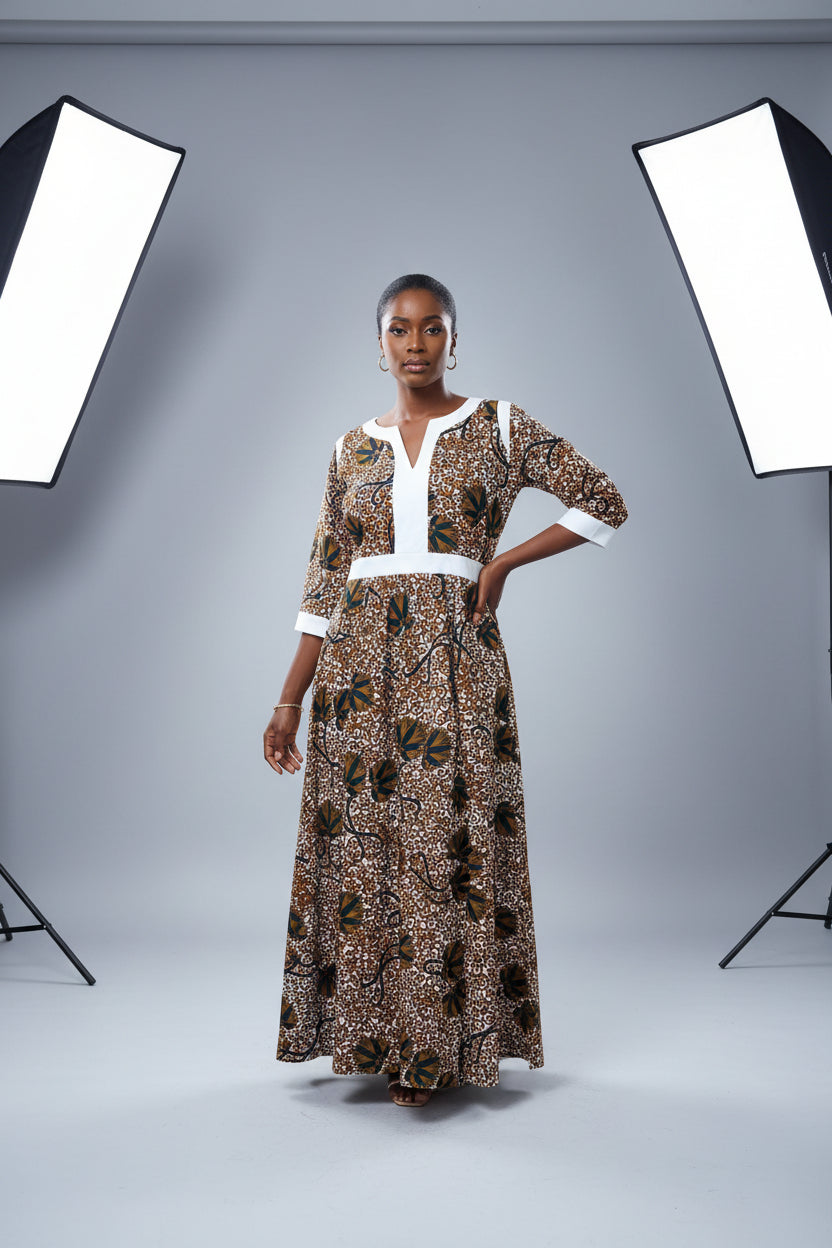 Ankara gown