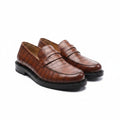 John foster crocodile skinlike shoe