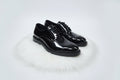 John foster patent leather shoe