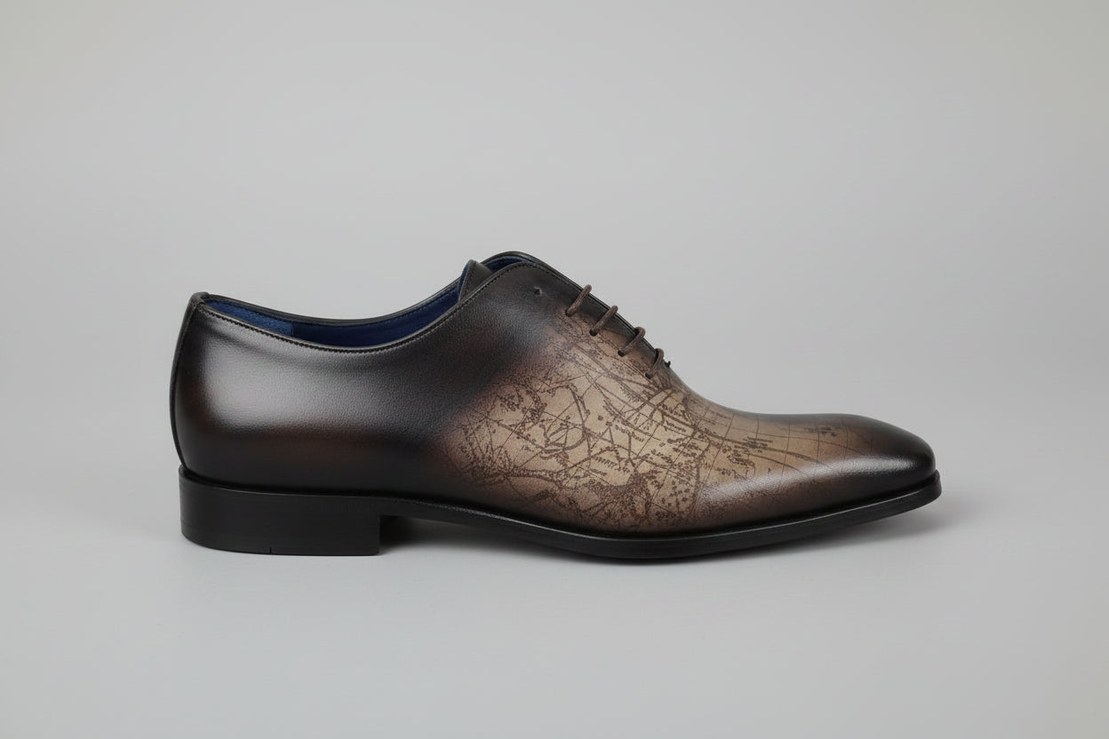 Vero cucio leather hand made shoe