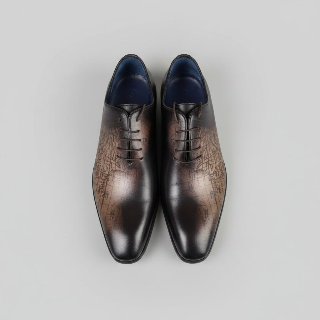 Vero cucio leather hand made shoe
