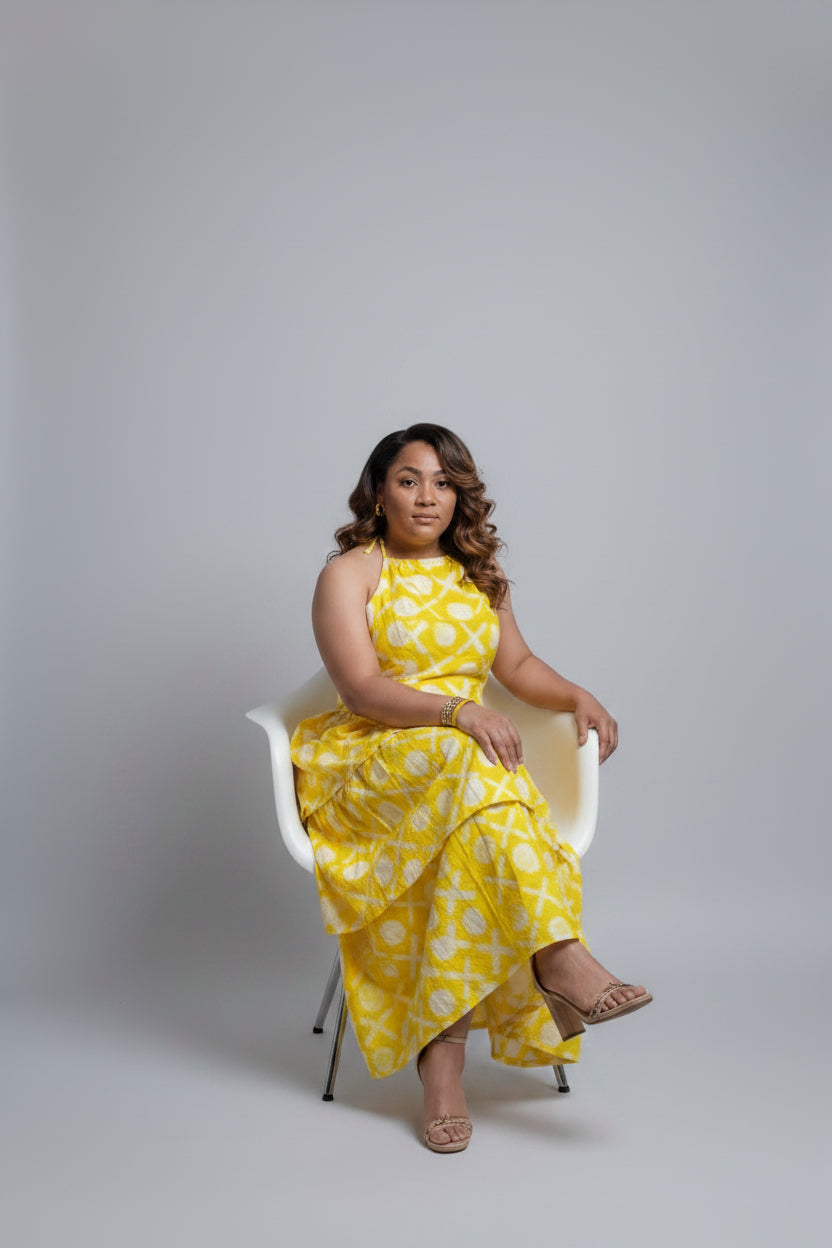 Tie and dye elegant wear