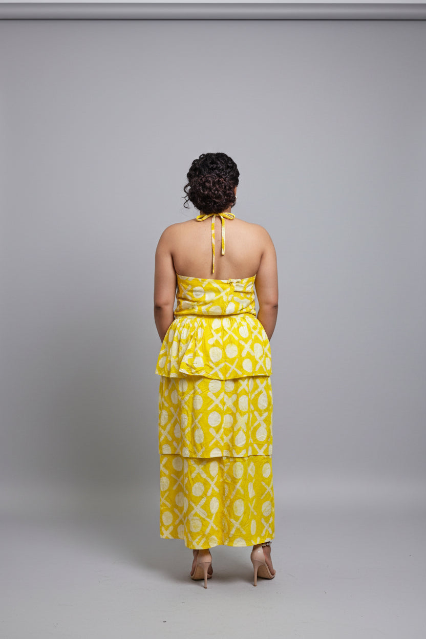 Tie and dye elegant wear