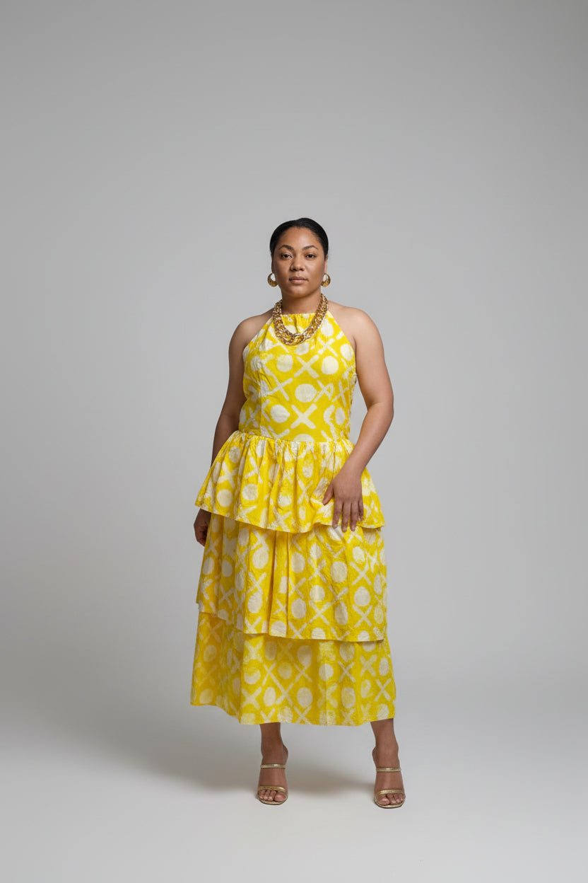 Tie and dye elegant wear