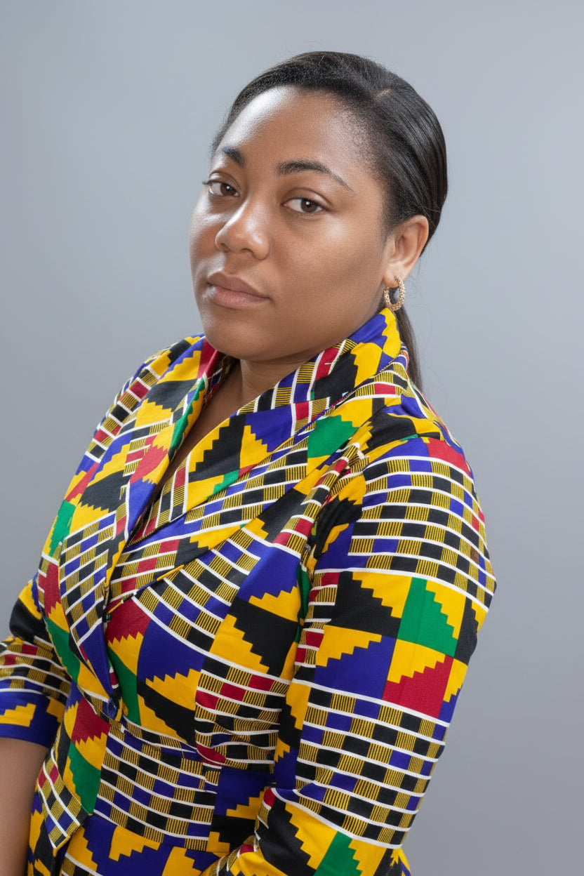 Kente royal gown