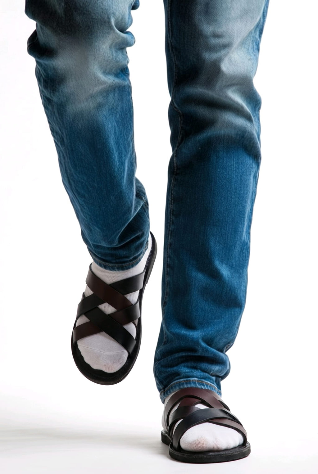 Hand made leather sandals