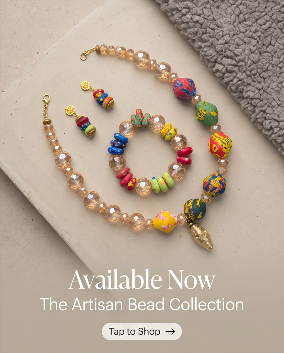 Colourful Artisan Bead Jewellery